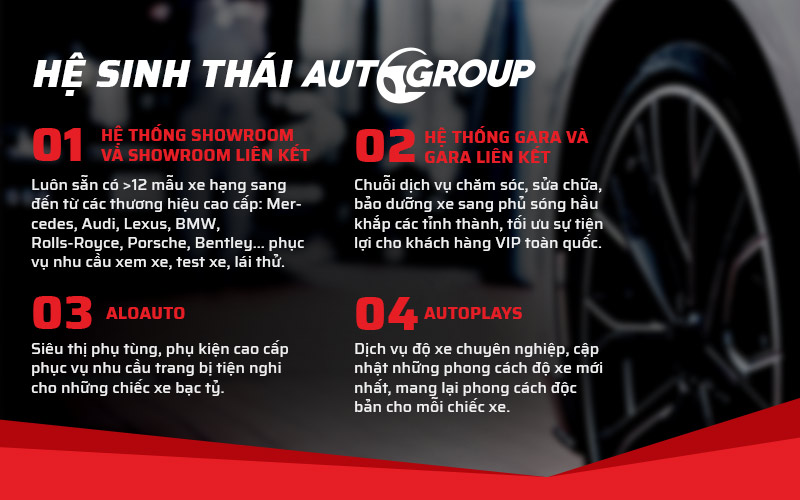 Hệ sinh thái của Auto Group tạo tiếng vang lớn ngay từ khi mới ra mắt